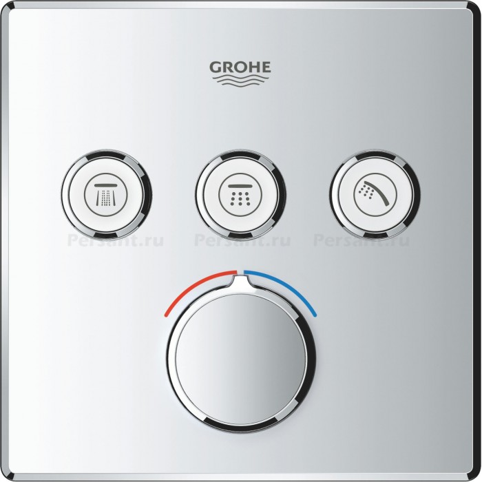 Смеситель для душа Grohe GROHE SmartControl Mixer 29149000 встраиваемый, с термостатом, хром