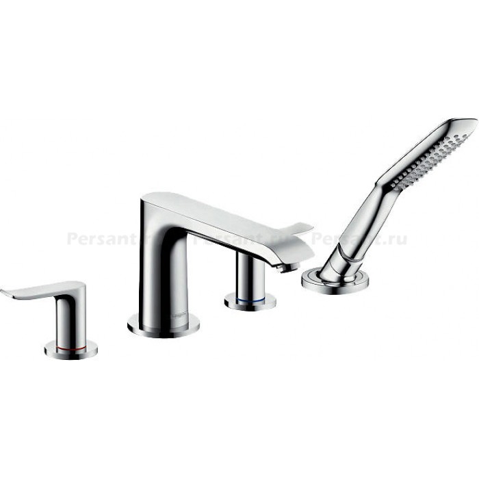 Смеситель для ванны Hansgrohe Metris E 31442000 хром