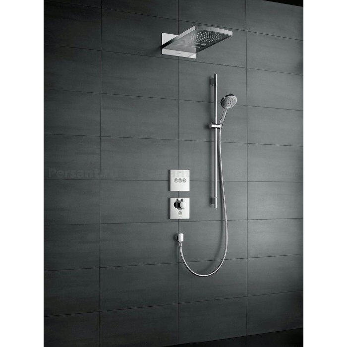 Смеситель для душа Hansgrohe Select 15761000 встраиваемый, с термостаом, хром