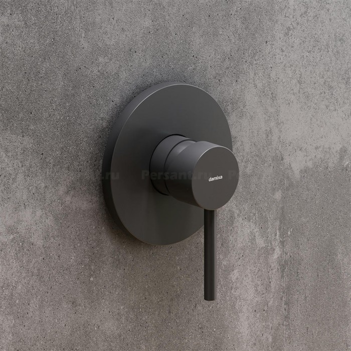 Смеситель для душа Damixa Scandinavian Pure 367500300 встраиваемый, черный матовый