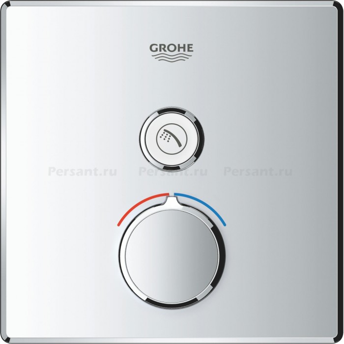 Смеситель для душа Grohe GROHE SmartControl Mixer 29147000 встраиваемый, с термостатом, хром