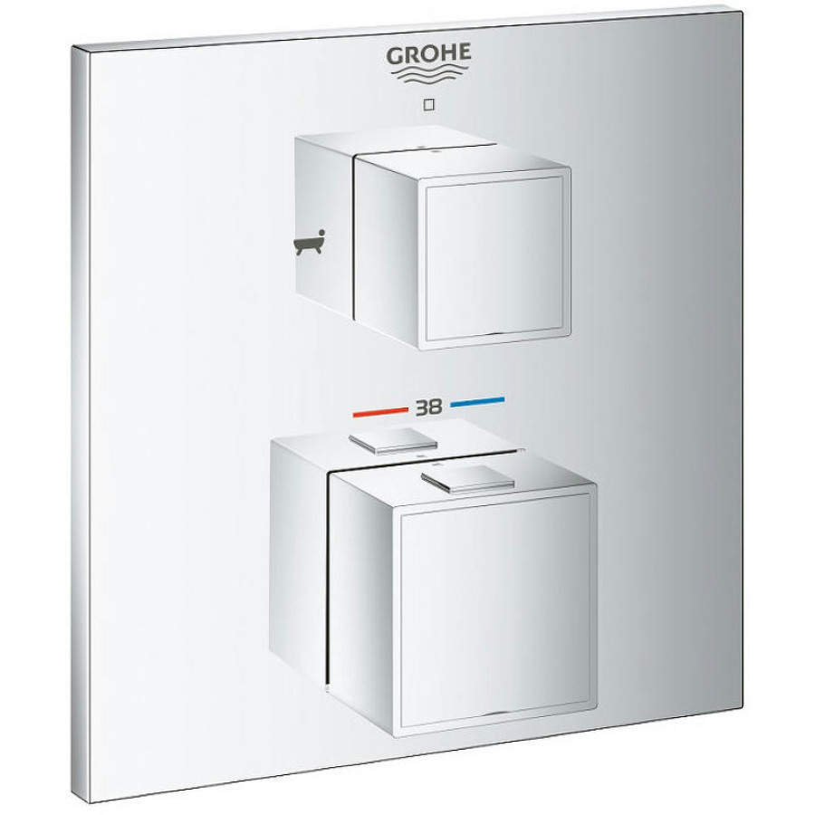 Смеситель для ванны Grohe Grohtherm Cube 24155000