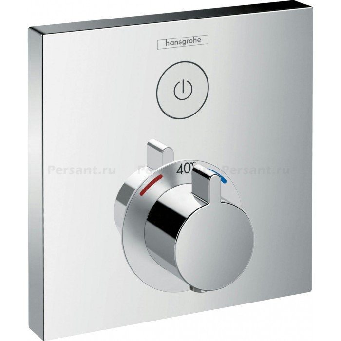 Смеситель для душа Hansgrohe Select 15762000 встраиваемый, с термостатом, хром