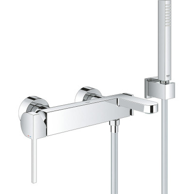 Смеситель для ванны Grohe Plus 33547003 с душевым гарнитуром