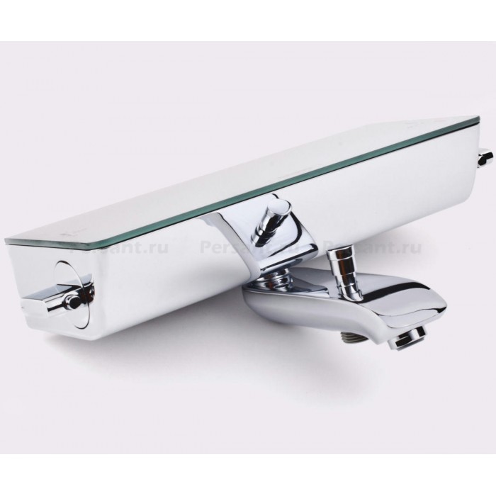 Смеситель для ванны Hansgrohe Ecostat 13141000 с термостатом, хром