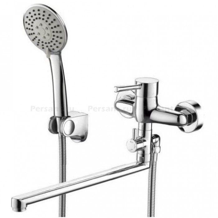Смеситель для ванны Bravat Slim F6332366CP-01L-RUS хром