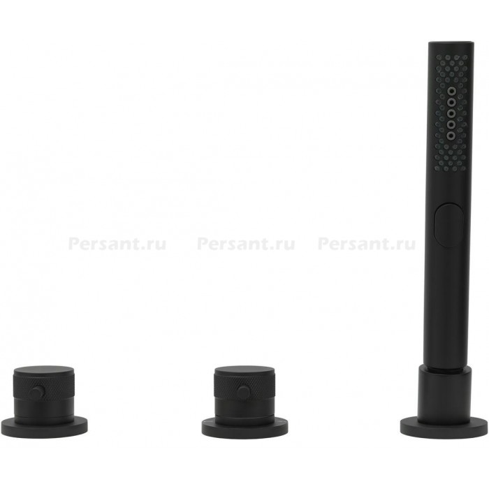Смеситель для ванны Allen Brau Priority 5.31007-31 черный матовый