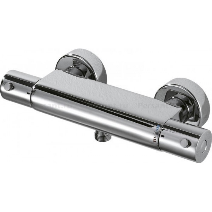 Смеситель для душа Bravat Stream F93984C-01B с термостатом, хром