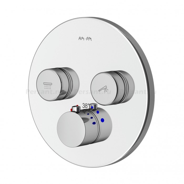 Смеситель для душа AM.PM Inspire V2.0 F50A85700 встраиваемый, с термостатом, хром