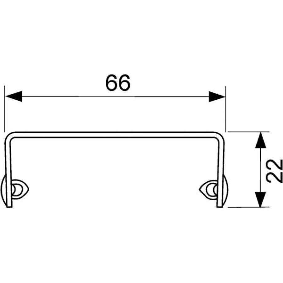 Решетка для слива Tece Drainline Basic 600811