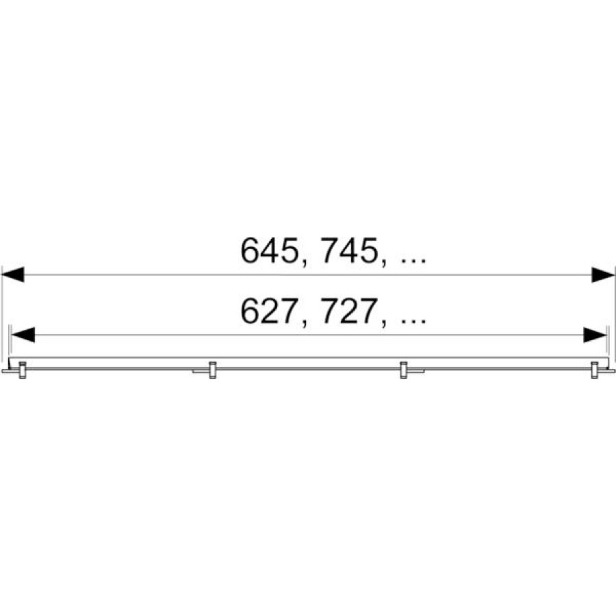 Душевой лоток Tece 600770