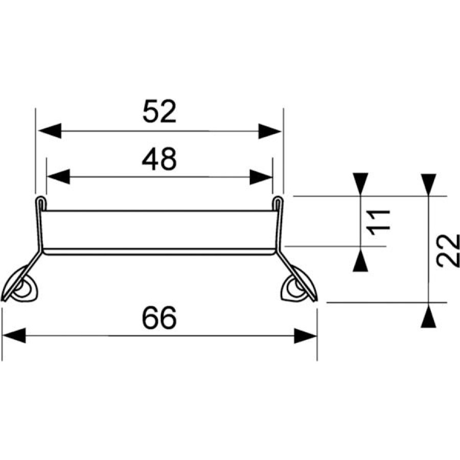 Основа для плитки Tece Drainline Plate II 601572 1500мм