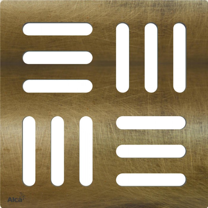 Решетка для сливных трапов AlcaPlast MPV001-ANTIC