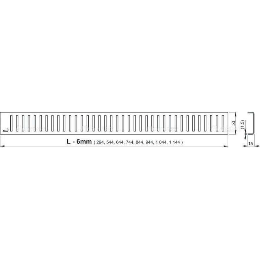 Душевой лоток AlcaPlast Low APZ101-550