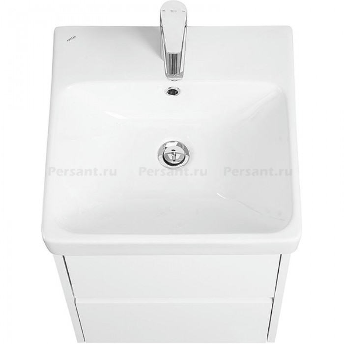 Тумба с раковиной Aquaton Сканди 45 1A2516K0SD010 подвесная, белая