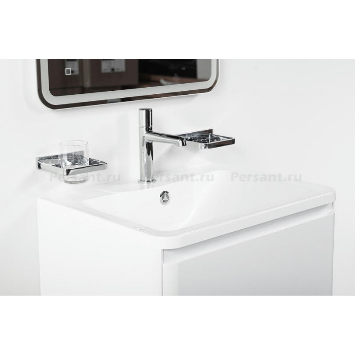 Тумба под раковину BelBagno Albano 70 ALBANO-700-2C-SO-BL подвесная Bianco Lucido