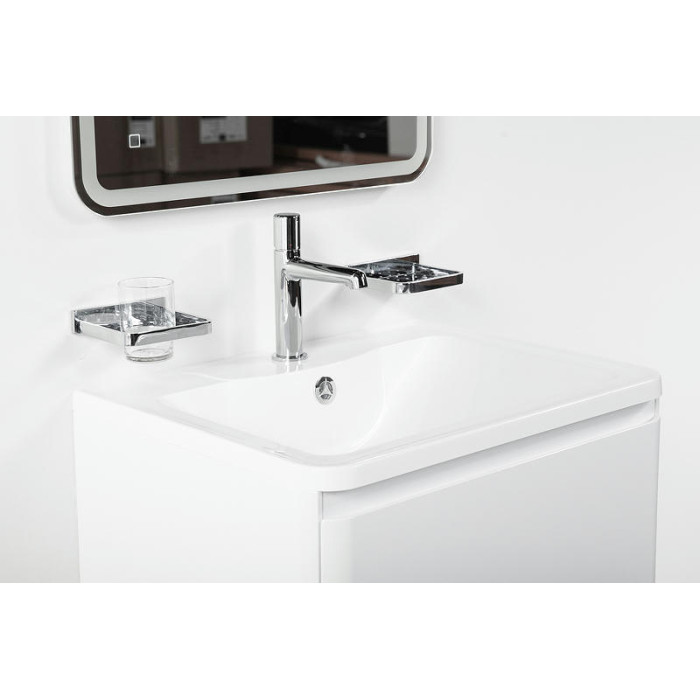 Тумба под раковину BelBagno Albano 70 ALBANO-700-2C-SO-BL подвесная Bianco Lucido
