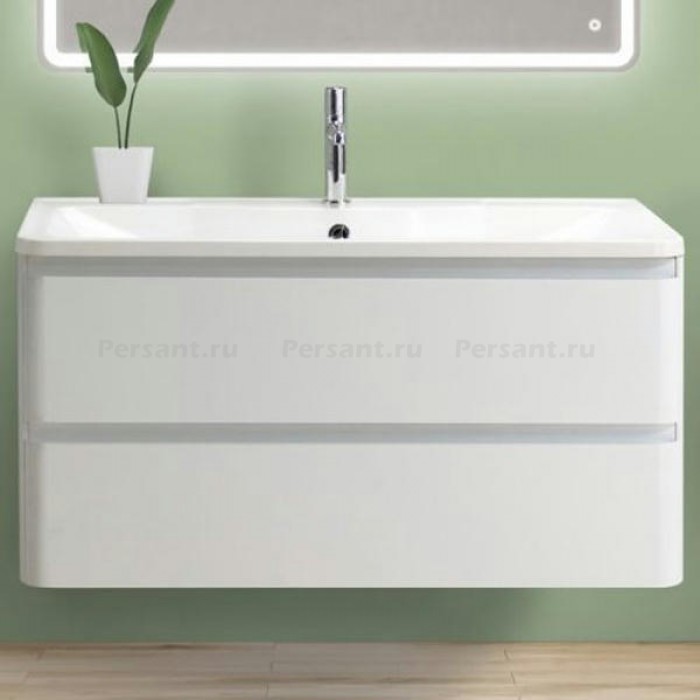Тумба под раковину BelBagno Albano 120 ALBANO-1200-2C-SO-BL подвесная Bianco Lucido