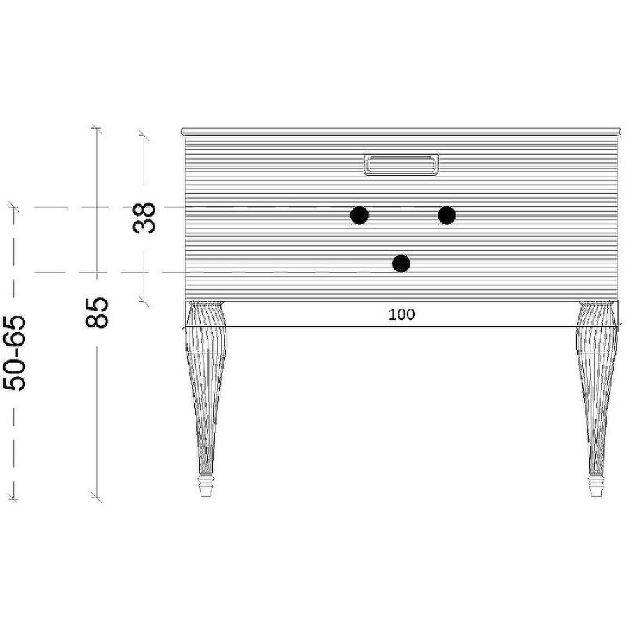 Тумба под раковину Boheme Armadi Art Vallessi Avangarde Linea 100 842-100-WG подвесная Белая Золото