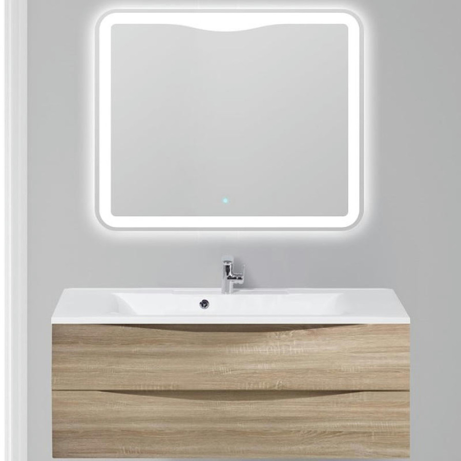 Тумба под раковину BelBagno Marino 120 MARINO-1200-2C-SO-WO-P подвесная Rovere Bianco