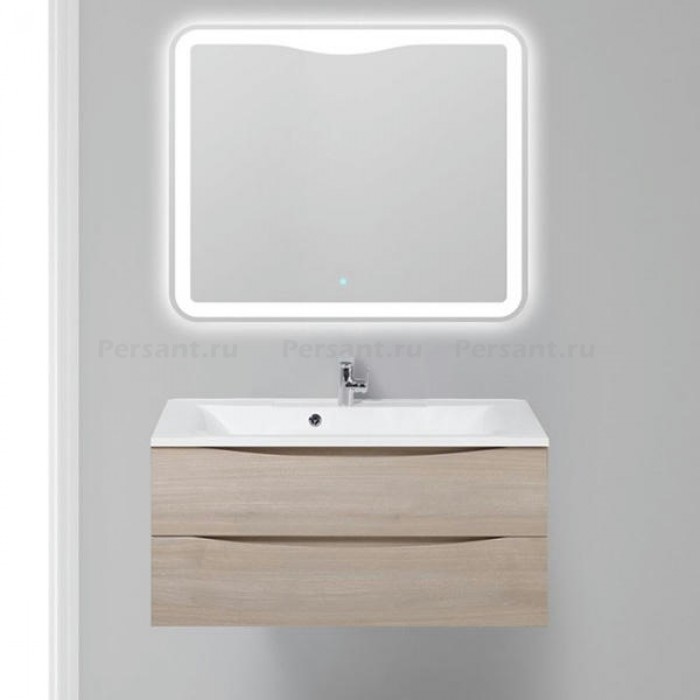 Тумба под раковину BelBagno Marino 100 MARINO-1000-2C-SO-RG-P подвесная Rovere Grigio