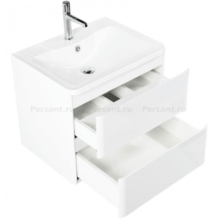 Тумба под раковину BelBagno Albano 70 ALBANO-700-2C-SO-BL подвесная Bianco Lucido