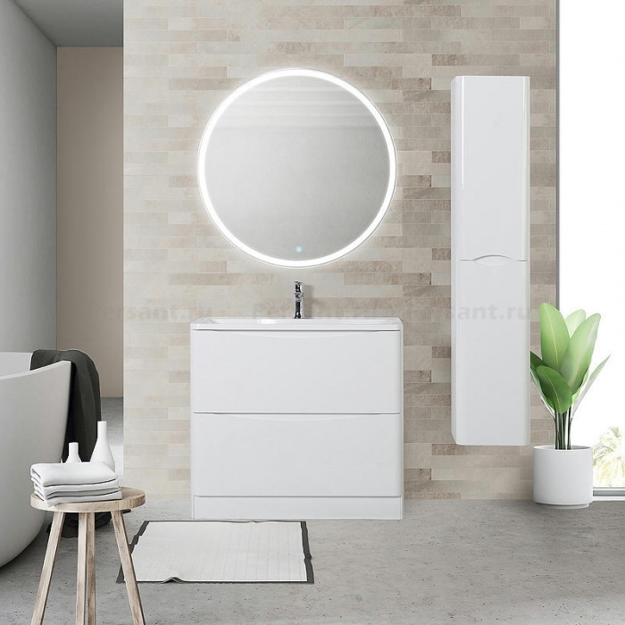 Тумба под раковину BelBagno Acqua 90 ACQUA-900-2C-PIA-BL Bianco Lucido