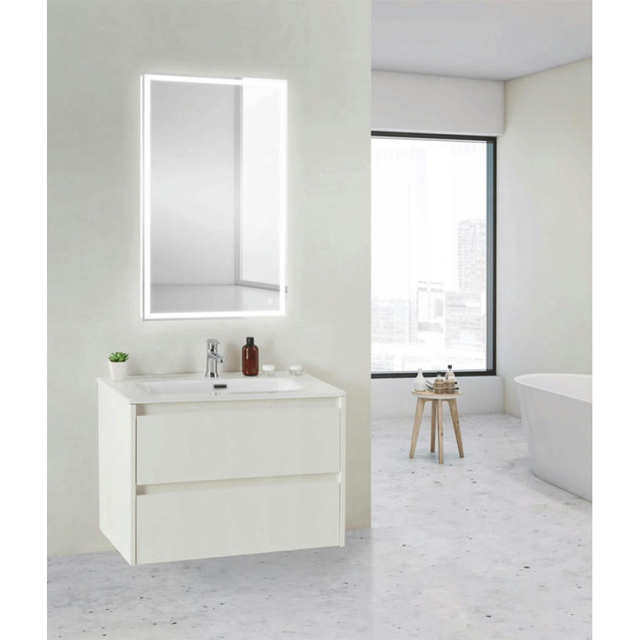 Тумба под раковину BelBagno KRAFT 39-700/390-2C-SO-BO подвесная Bianco Opaco