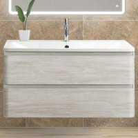 Тумба под раковину BelBagno Albano 80 ALBANO-800-2C-SO-RVB подвесная Rovere Vintage Bianco