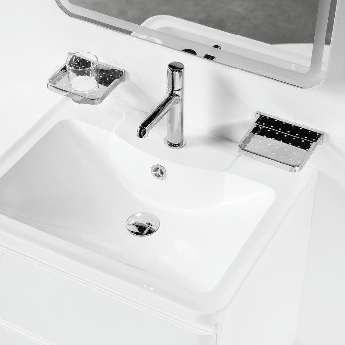 Тумба под раковину BelBagno Albano 70 ALBANO-700-2C-SO-BL подвесная Bianco Lucido