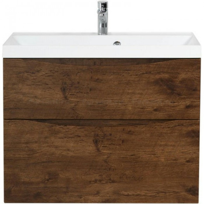 Тумба под раковину BelBagno Marino 90 MARINO-H60-900-2C-SO-RW-P подвесная Rovere Moro