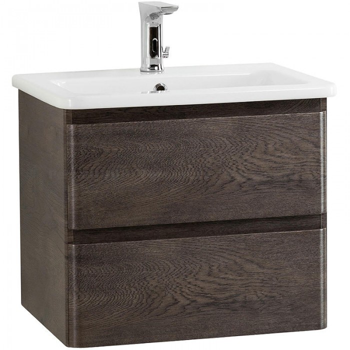 Тумба под раковину BelBagno 50 ALBANO-CER-500-2C-SO-RNG подвесная Rovere Nature Grigio