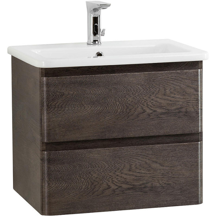 Тумба под раковину BelBagno 50 ALBANO-CER-500-2C-SO-RNG подвесная Rovere Nature Grigio