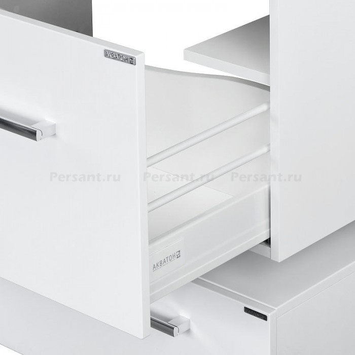 Тумба под раковину Aquaton Мадрид 120 М 1A168701MA010 подвесная, белая