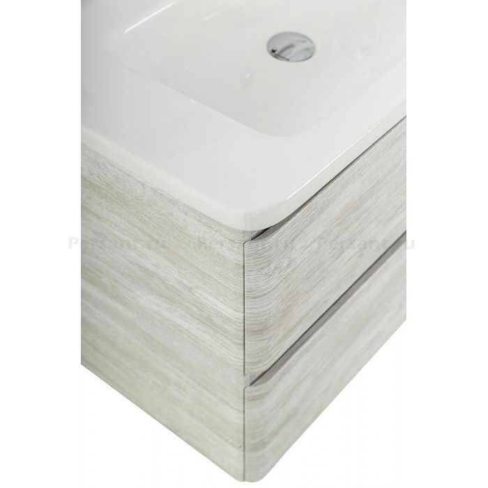 Тумба под раковину BelBagno 105 ALBANO-CER-1050-2C-SO-RVB подвесная Rovere Vintage Bianco