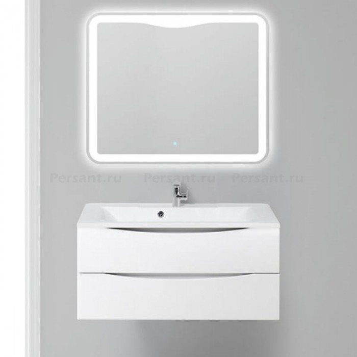 Тумба под раковину BelBagno Marino 100 MARINO-1000-2C-SO-BO-P подвесная Bianco Opaco