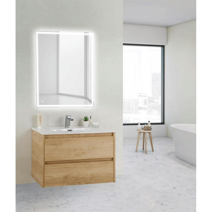 Тумба под раковину BelBagno KRAFT 39-700/390-2C-SO-RNN подвесная Rovere Nebrasca Nature