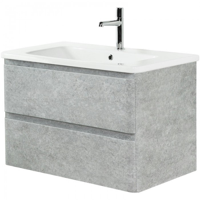 Тумба под раковину BelBagno 105 ALBANO-CER-1050-2C-SO-CVG подвесная Cemento Verona Grigio