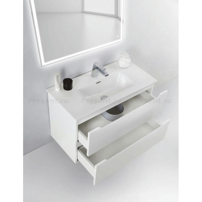 Тумба под раковину BelBagno ETNA 80x39 ETNA39-800/390-2C-SO-BL-P подвесная Bianco Lucido