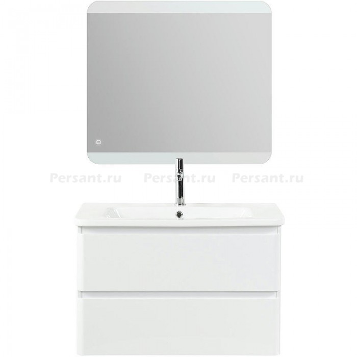 Тумба под раковину BelBagno 105 ALBANO-CER-1050-2C-SO-BL подвесная Bianco Lucido