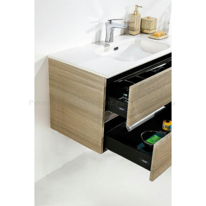 Тумба под раковину Boheme Armadi Art Vallessi 120 837-120-L подвесная Light Oak