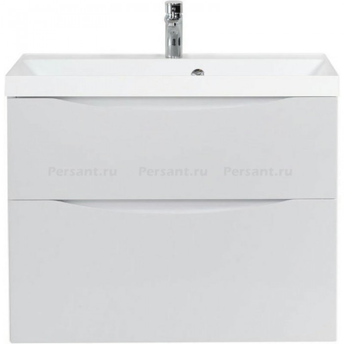 Тумба под раковину BelBagno Marino 80 MARINO-H60-800-2C-SO-BL-P подвесная Bianco Lucido