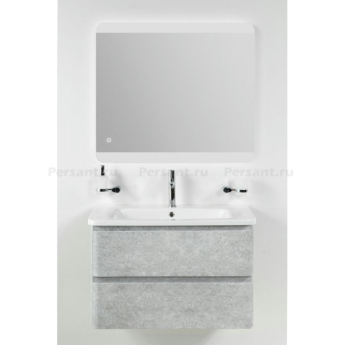 Тумба под раковину BelBagno 105 ALBANO-CER-1050-2C-SO-CVG подвесная Cemento Verona Grigio