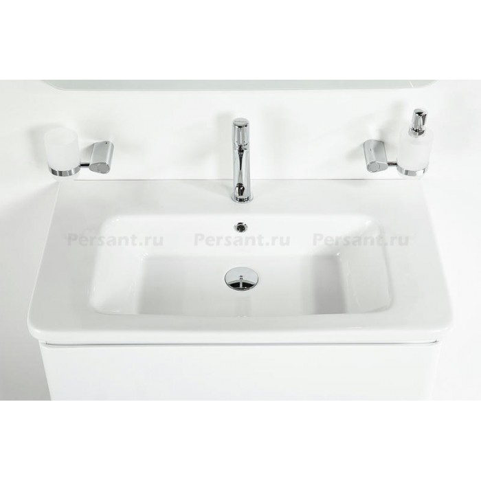 Тумба под раковину BelBagno 105 ALBANO-CER-1050-2C-SO-BL подвесная Bianco Lucido