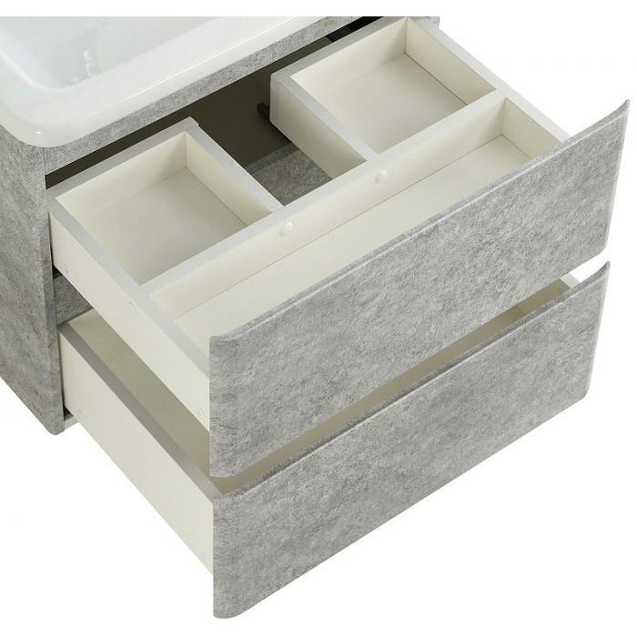 Тумба под раковину BelBagno 60 ALBANO-CER-600-2C-SO-CVG подвесная Cemento Verona Grigio