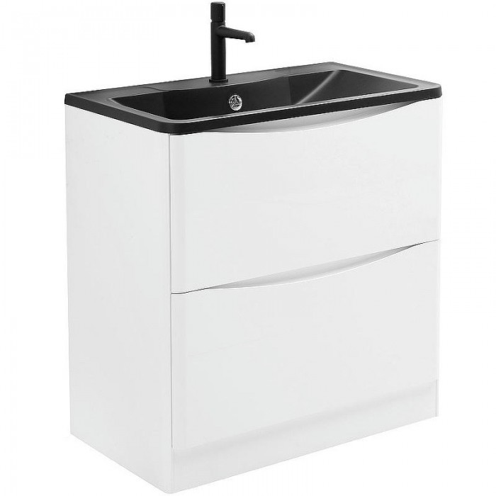Тумба под раковину BelBagno Acqua 100 ACQUA-1000-2C-PIA-BL Bianco Lucido
