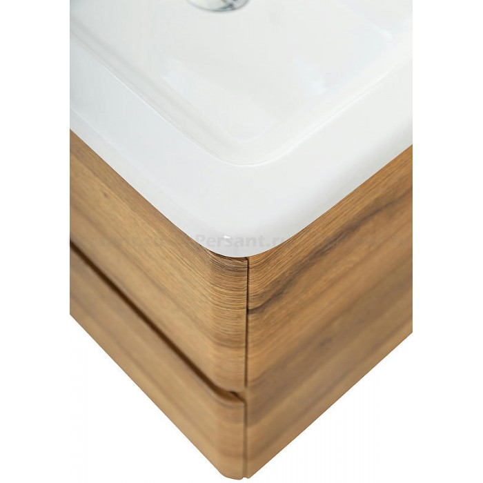 Тумба под раковину BelBagno 50 ALBANO-CER-500-2C-SO-RR подвесная Rovere Rustico