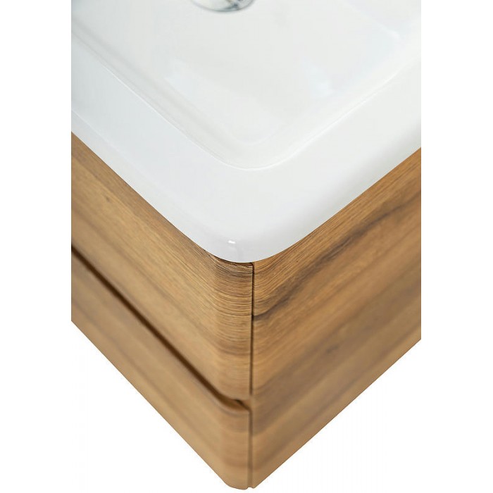 Тумба под раковину BelBagno 50 ALBANO-CER-500-2C-SO-RR подвесная Rovere Rustico