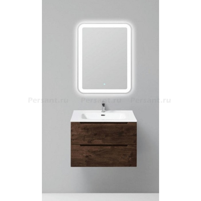 Тумба под раковину BelBagno ETNA 70x39 ETNA39-700/390-2C-SO-RW-P подвесная Rovere Moro