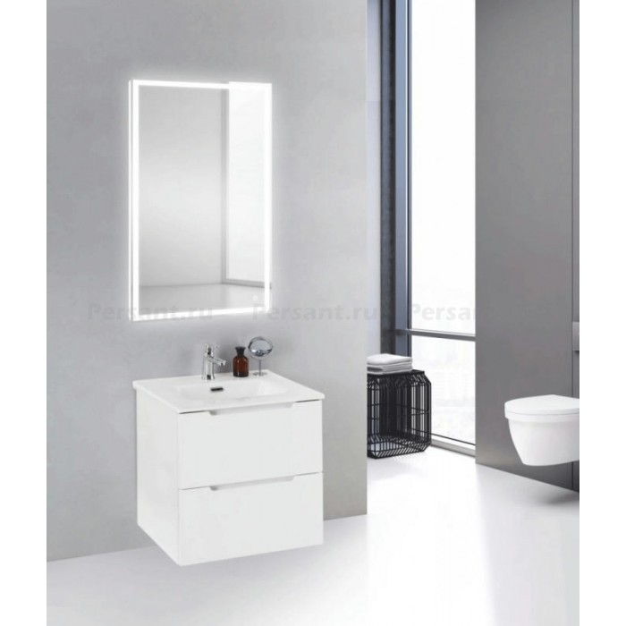 Тумба под раковину BelBagno ETNA 50x39 ETNA39-500/390-2C-SO-BL-P подвесная Bianco Lucido